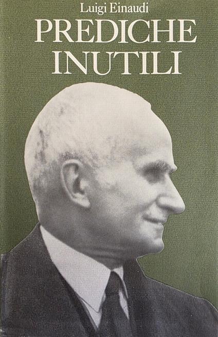 Prediche Inutili - Luigi Einaudi - copertina