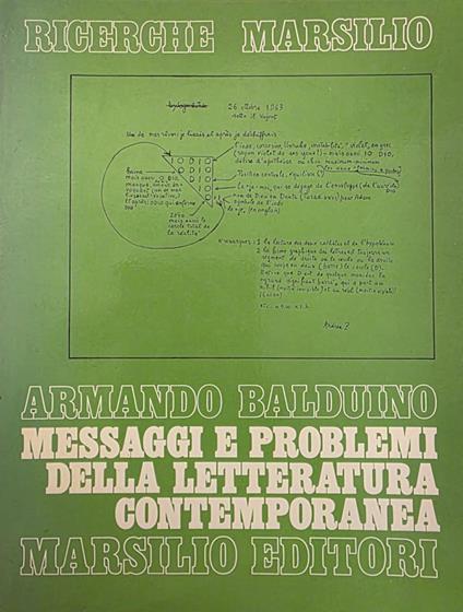 Messaggi E Problemi Della Letteratura Contemporanea - Armando Balduino - copertina