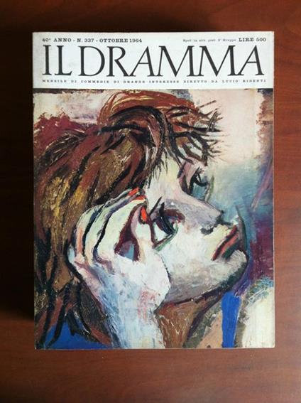 Il dramma Anno 40° n° 337 Ottobre 1964 E11491 - copertina