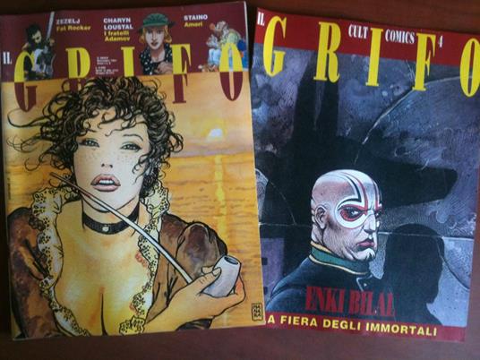 Il Grifo Anno I n° 8 Novembre 1991 Zezelj, Loustal, Stanio - E8753 - copertina