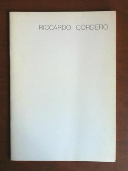 Catalogo della II Mostra di Riccardo Cordero Gall Porto Rosso Alba 1990 - E10824 - copertina
