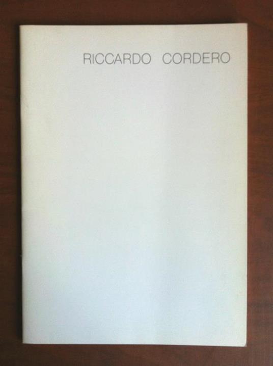Catalogo della II Mostra di Riccardo Cordero Gall Porto Rosso Alba 1990 - E10824 - copertina