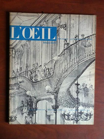 L' Oeil revue d'art n° 26 Février 1957 E8165 - copertina