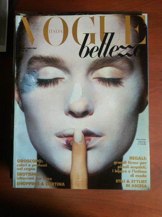 Vogue Bellezza n° 25 Dicembre/Gennaio 1987 E10228 - copertina