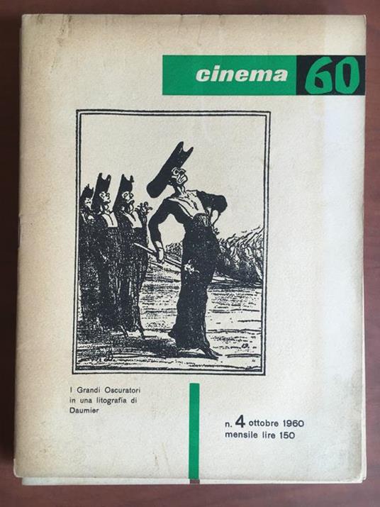 Cinema 60 N° 4 Ottobre 1960 E21624 - copertina