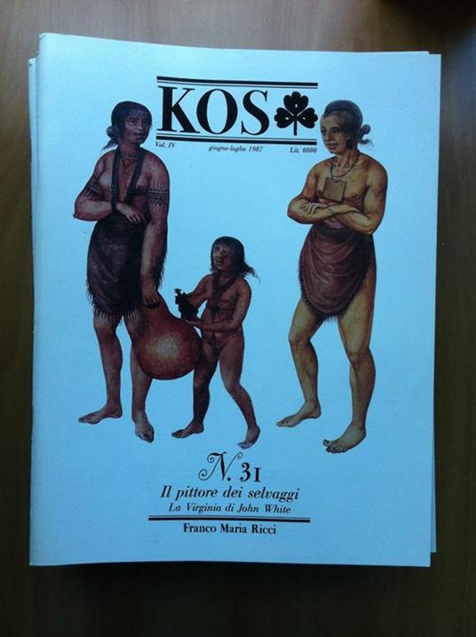KOSFranco Maria Ricci n° 31 Giu/Lug 1987 E16973 - copertina