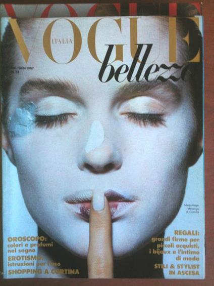 Vogue Bellezza n° 25 Dicembre/Gennaio 1987 E8251 - copertina
