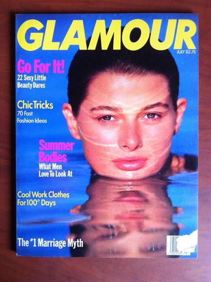 Glamour July 1989 E14604 - copertina