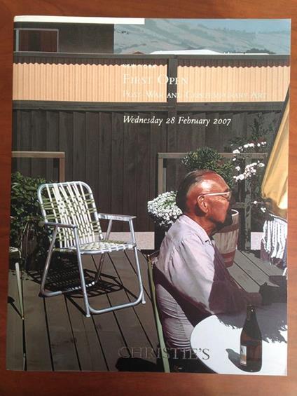 Catalogo Asta Christie's Poste-War Contemporary art New York 2007 - E20071 - copertina