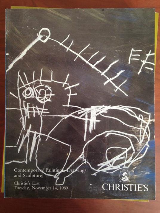 Catalogo d'Asta Christie's Contemporary Paintings Drawings Sculpture NY - E20073 - copertina