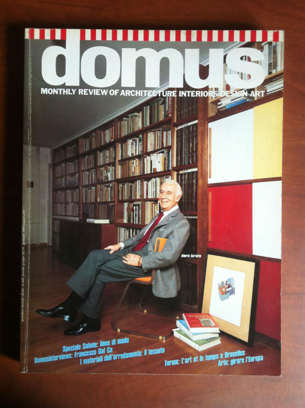 Domus N° 657 Gennaio 1985 E18094
