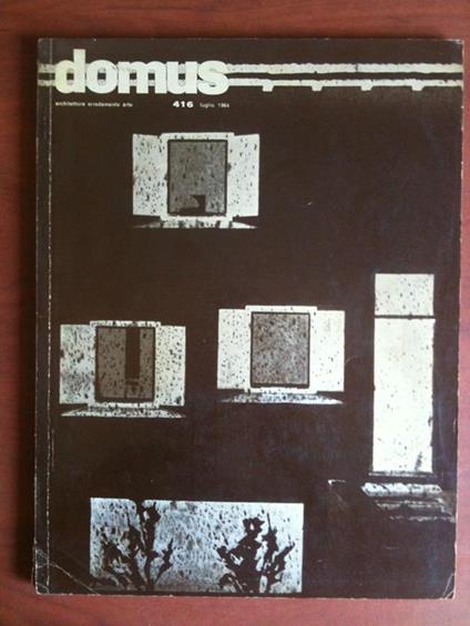 Domus n° 416 Luglio 1964 - copertina