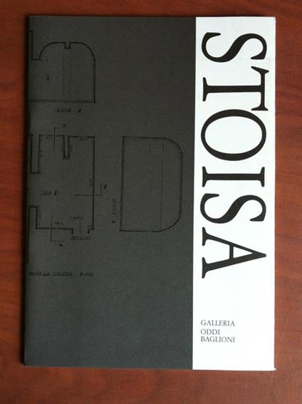 Catalogo della mostra di Luigi Stoisa Galleria Oddi Baglioni Roma 1992- E10454 - copertina