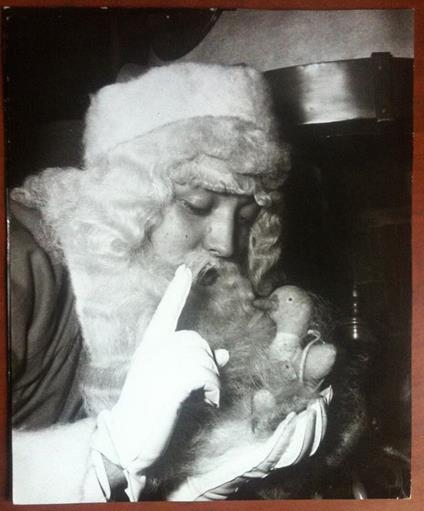 Fotografia originale Babbo Natale degli Socuts raccolta fondi Torino 1962 E15103 - copertina