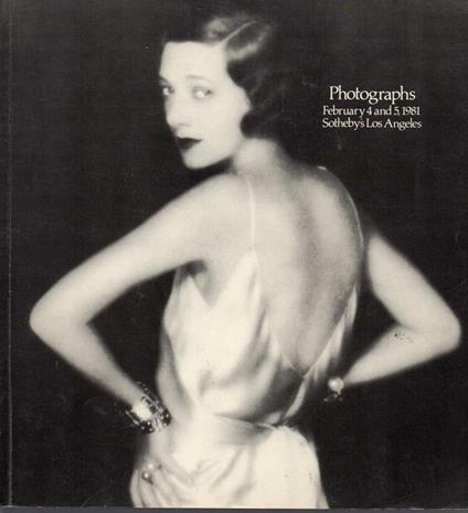 Asta Sothebys Photographs 1981 - copertina