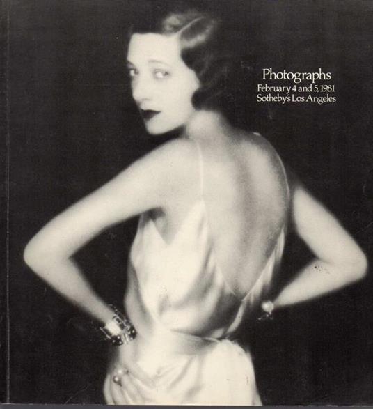 Asta Sothebys Photographs 1981 - copertina