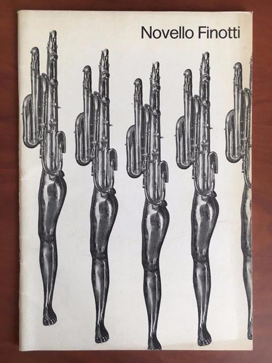 Catalogo della mostra di Novello Finottii Galleria Davico Torino 1973 - E23112 - copertina