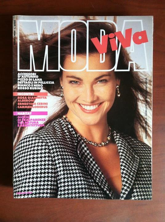 Moda Viva Anno IV n° 30 Ottobre 1989 E11102 - copertina