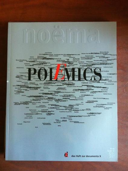 Noema Art Journal N° 45 Sep/Okt 1997 Cover: Polemics - copertina