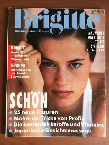 Brigitte Heft 16 vom 26 Juli 1989 E22079 - copertina