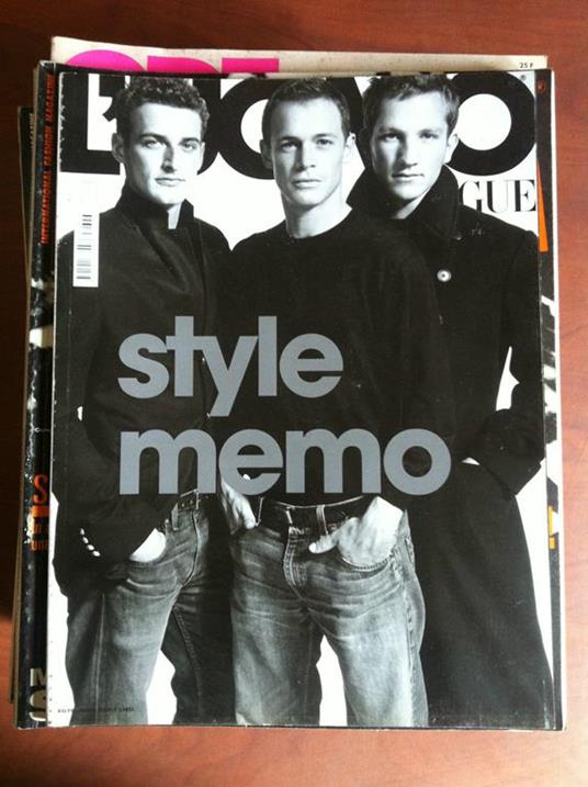 L' uomo Vogue n°346 Dicembre 2003 E10085 - copertina