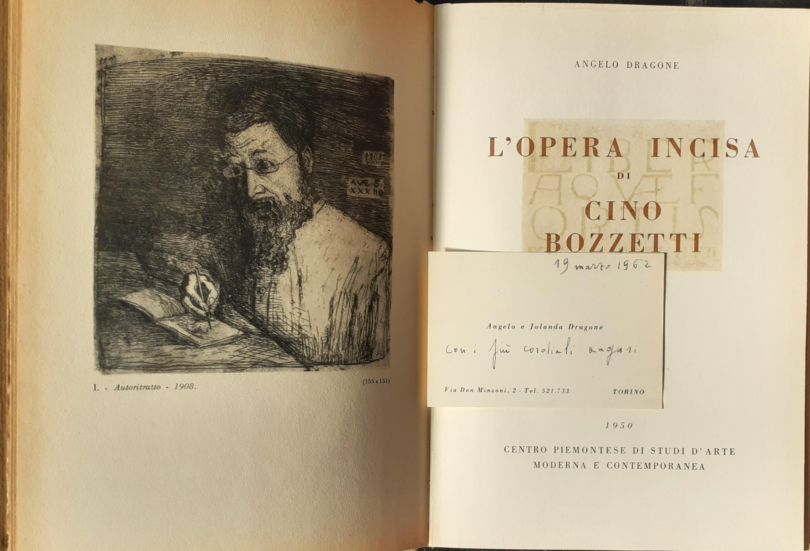 L' opera incisa di Cino Bozzetti