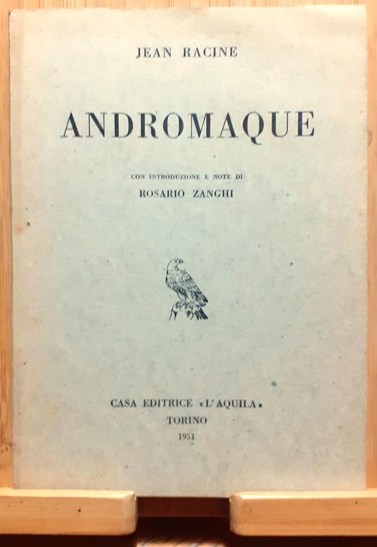 Andromaque - Jean Racine - copertina