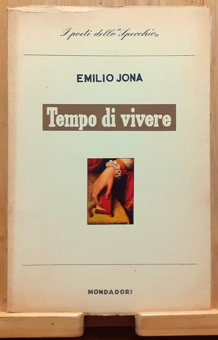 Tempo di vivere - Emilio Jona - copertina