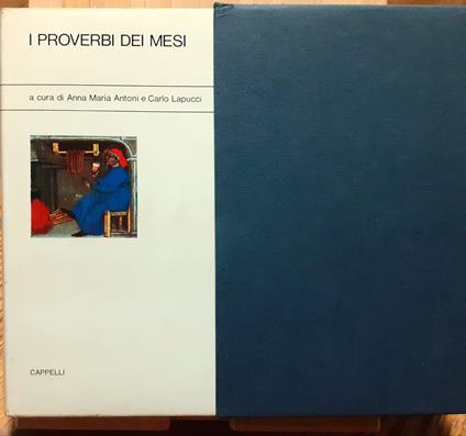 I proverbi dei mesi - Carlo Lapucci - copertina