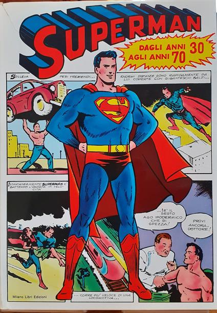 Superman dagli Anni 30 agli Anni 70 - copertina