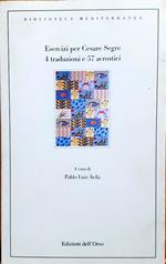 Esercizi per Cesare Segre 4 traduzioni e 57 acrostici