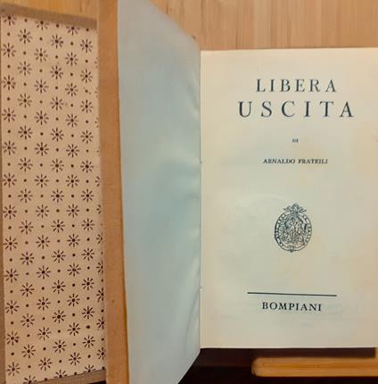Libera uscita - Arnaldo Frateili - copertina