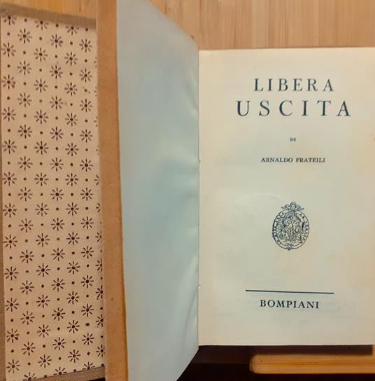 Libera uscita - Arnaldo Frateili - copertina