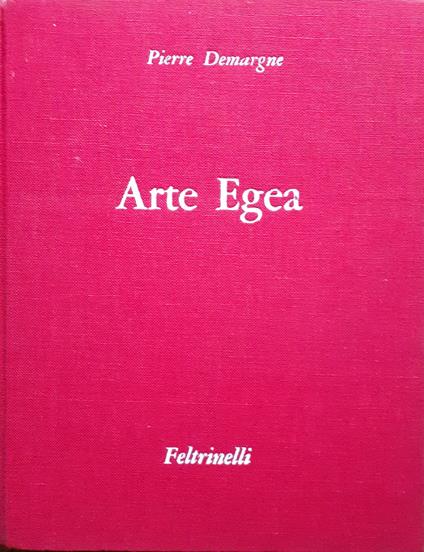 Arte Egea - Pierre Demargne - copertina