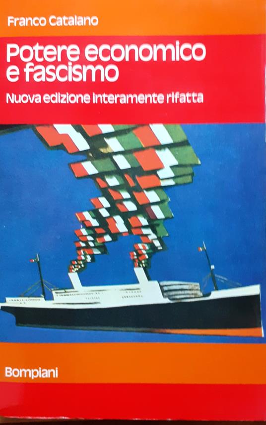Potere economico e fascismo - Franco Catalano - copertina