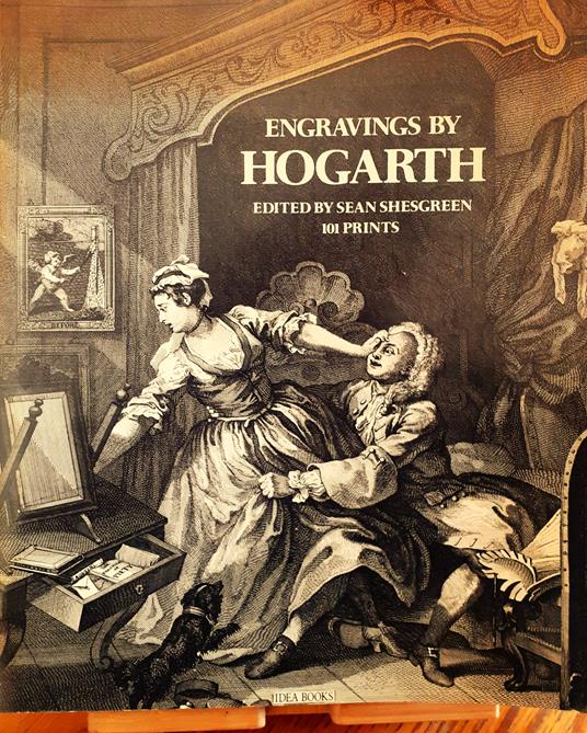 Engravings by Hogarth. 101 Prints - copertina
