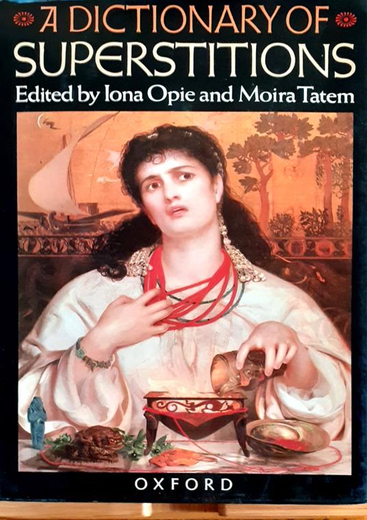 A Dictionary of Superstitions - copertina