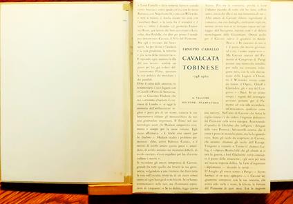 Cavalcata torinese. 1748-1960 - Ernesto Caballo - copertina