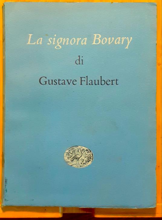 La signora Bovary - Gustave Flaubert - copertina