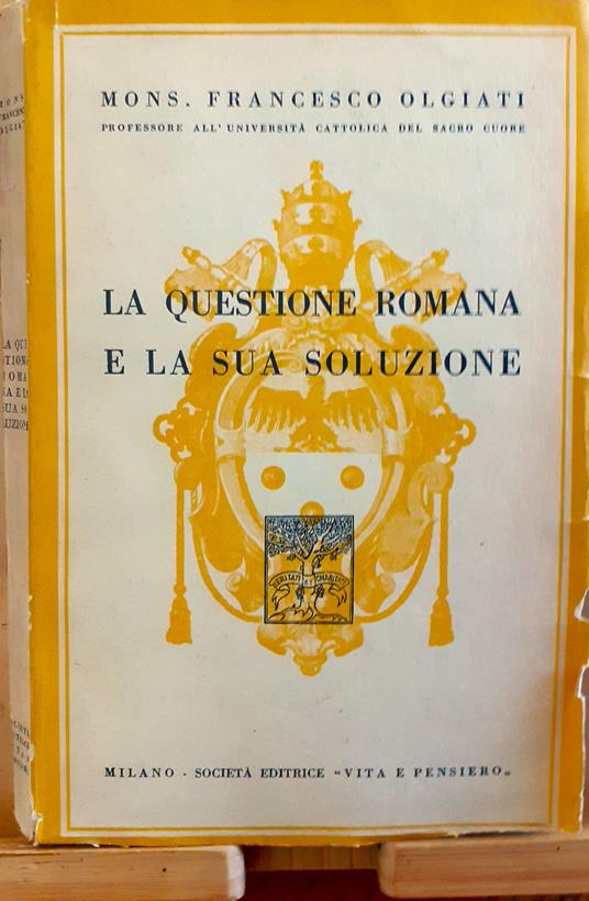 La Questione Romana e la sua soluzione - copertina