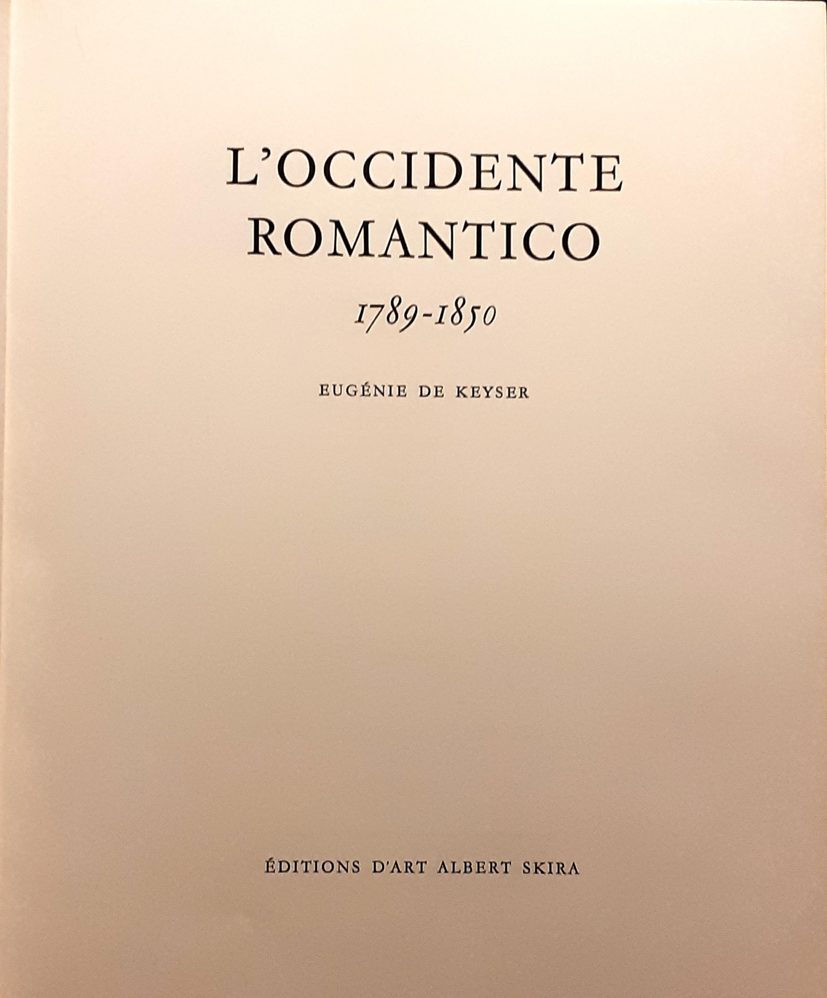 L' Occidente romantico. 1789-1850