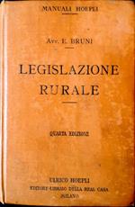 Legislazione rurale secondo il programma governativo per gli istituti tecnici