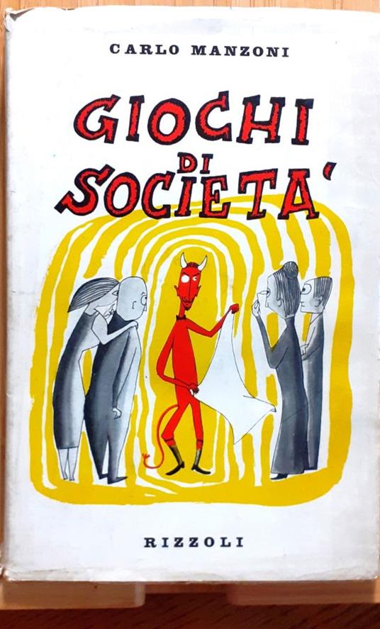 Giochi di società - Carlo Manzoni - copertina