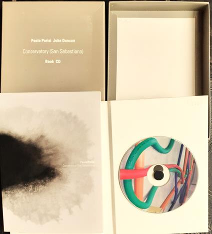 Paolo Parisi - John Duncan: Conservatory (San Sebastiano). Book CD: Paolo Parisi. Conservatory (San Sebastiano)+Quarter/Voyager_1 John Duncan/Conservatory (San Sebastiano)/Installation Audio - copertina