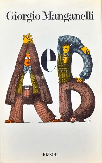 A e B - Giorgio Manganelli - copertina