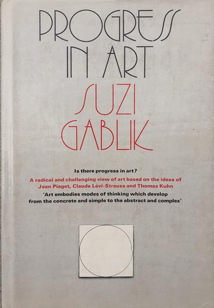 Progress in Art - Suzi Gablik - copertina