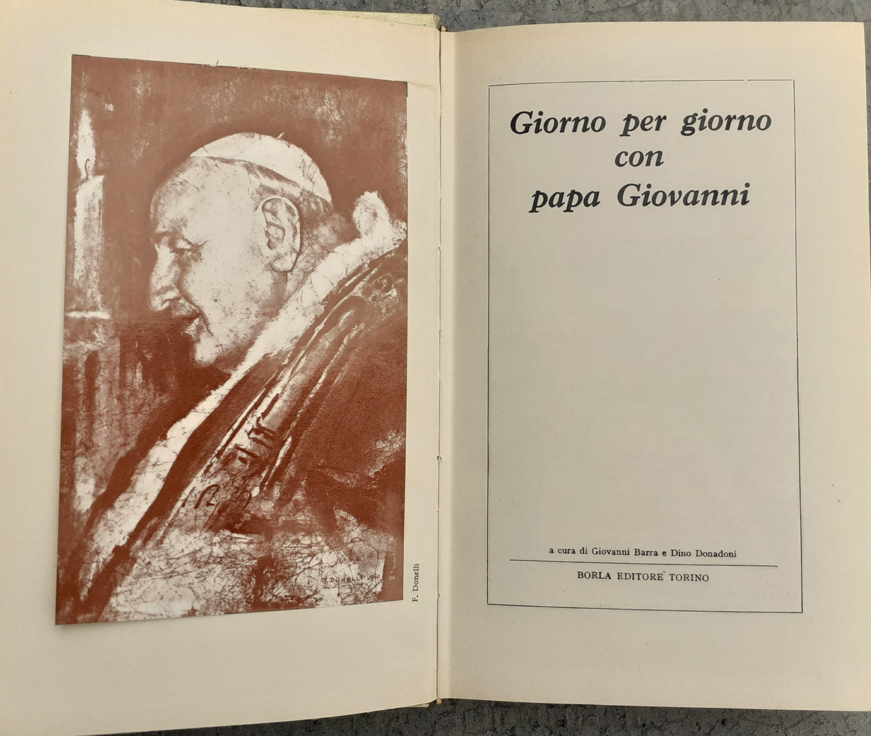 Giorno per giorno con papa Giovanni