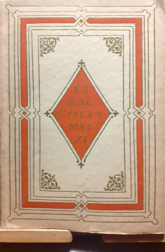 La raccolta Melzi - copertina