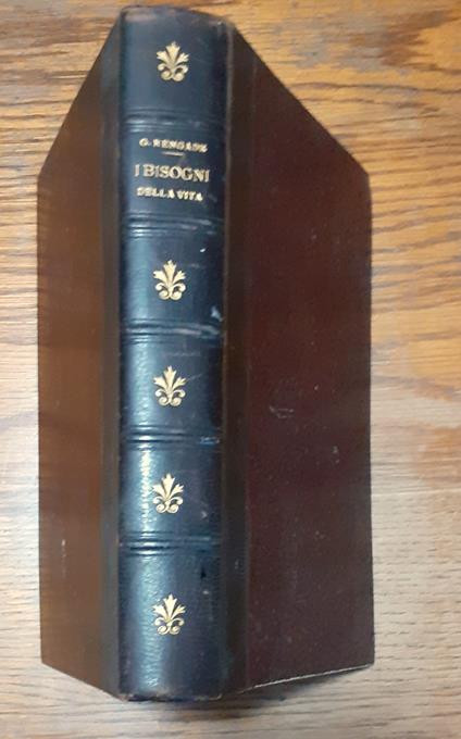 I bisogni della vita e gli elementi della prosperità - copertina