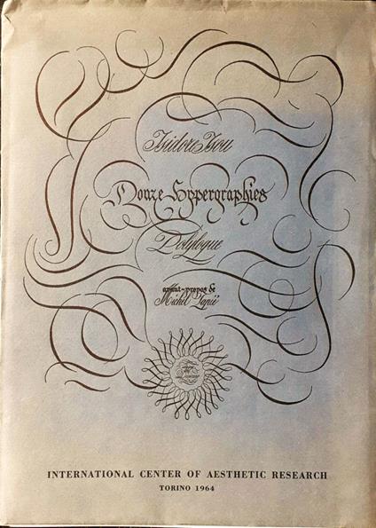 Douze Hypergraphies. Polylogue - Isidore Isou - copertina